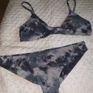 Multi color bathing suit